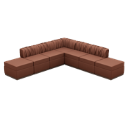 Rocco Corner Lounge Ottoman